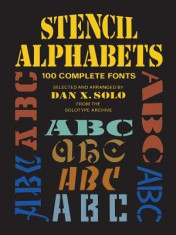 Stencil Alphabets: 100 Complete Fonts foto