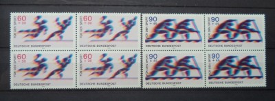 Germania 1979 - SPORT HANDBAL SI CANOTAJ, blocuri MNH, F105 foto