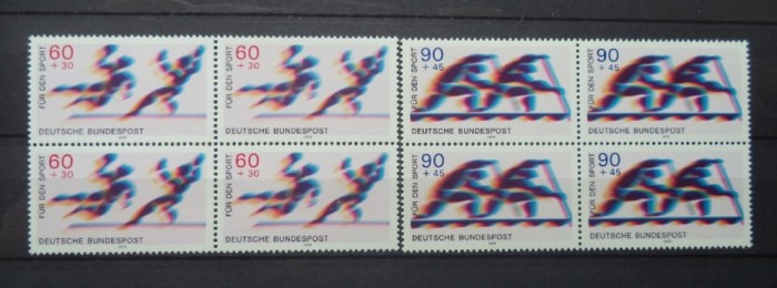 Germania 1979 - SPORT HANDBAL SI CANOTAJ, blocuri MNH, F105