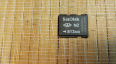 Card M2 SanDisk 512MB foto