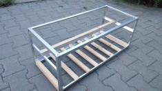 Carcasa pentru rig de minat | 6 placi video | Zcash, Ethereum, ETH, frame, cadru foto