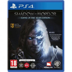 Joc software Middle-Earth: Shadow Of Mordor Goty Edition PS4 foto