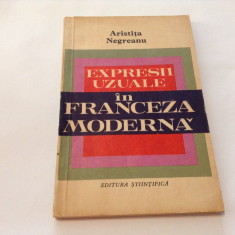 Expresii Uzuale In Franceza Moderna - Aristita Negreanu,rf10/1