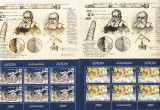 EUROPA CEPT,ASTRONOMIE 2009,MINISHEET CU MANSETA,MNH.