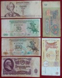 Cumpara ieftin Lot/ Set 6 BANCNOTE Transnistria (Ruble,Cupoane), URSS, Moldova * cod 355