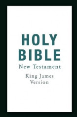 Holy Bible: Authorized King James Version (New Testament) Bonus Bible Study Quiz Book: King James Version Bible Church Authorized foto