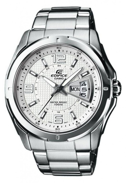 Ceas original Casio Edifice EF-129D-7AVEF foto mare Ceas original Casio Edifice EF-129D-7AVEF foto mare