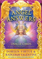 Angel Answers Oracle Cards: A 44-Card Deck and Guidebook foto