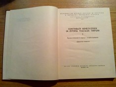 CONTRIBUTII ARHEOLOGICE LA ISTORIA TRACILOR TIMPURII ( I )- Sebastian Morintz