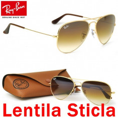 Ochelari de soare Ray Ban aviator foto