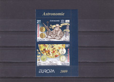 EUROPA CEPT,ASTRONOMIE 2009,SERIE COMPLETA,MNH. foto