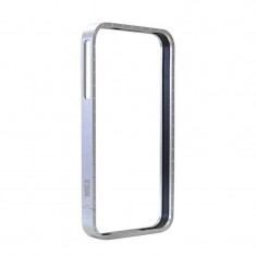 Bumper Swiss Charger SWISSSCP40013 Aluframe Ladies argintiu pentru Apple iPhone 4 / 4S foto
