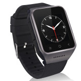 Smartwatch 3G, ZGPAX S8, Android 4.4, smartwatch DIGI, WIFI 3G, Aluminiu, Negru, Android Wear