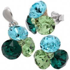 Bijuterii swarovski Tripple Xilion ss34/34 Green foto