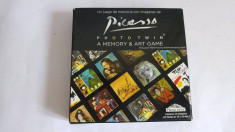 Joc Memory &amp;amp; Art Game, Photo Twin, Picasso, joc educativ cu caronase cu pictura foto