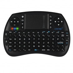 Tastatura mini wireless fara fir bluetooth combo Andorid TV, iptv rasperry Pi foto