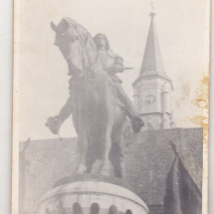 bnk foto - Cluj Napoca - cca 1970 - Statuia lui Matei Corvin