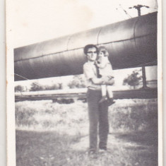 bnk foto - Ploiesti - In fata conductelor de termoficare - Cartier Nord cca 1970