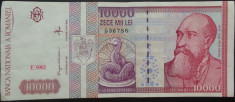 Bancnota 10000 Lei - ROMANIA, anul 1994 *cod 114 B --- xF + foto