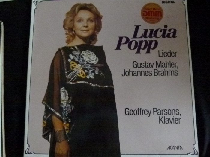 mahler, brahms - Lucia Popp - vinyl