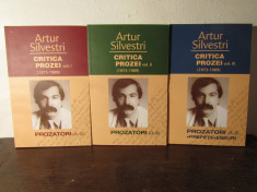 ARTUR SILVESTRI -CRITICA PROZEI ( 3 VOL) foto