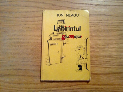 LABIRINTUL GLUMELOR - Epigrame, Caricatura - Ion Neagu - 1982, 122 p. foto