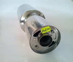 Toba sport INOX 142-PT cu silencer foto