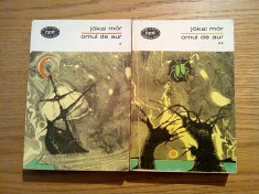 OMUL DE AUR - Jokai Mor - roman 2 vol. BPT, 1965, 342 + 331 p. foto