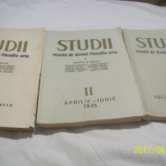 studii- revista de stiinta-filosofie-arte- vol: I-II-III- an 1948