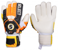 55 Extra Force Grip Manusi portar fotbal negru-portocaliu 9 foto