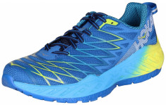 Hoka Clayton 2 Pantofi alergare barbati albastru-galben UK 9 foto