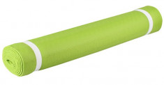 Saltea Yoga TPE 173x61cm verde 4 mm foto