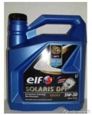 Ulei motor ELF SOLARIS DPF 5W-30 5L foto