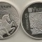 UCRAINA 5 HRIVNE 2017 ORASE VECHI : HALYCH UNC / PROOF in capsula