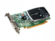 Placa Video PCI-E NVDIA Quadro 600 1GB DDR3 128BIT DVI RACIRE ACTIVA Low Profile foto