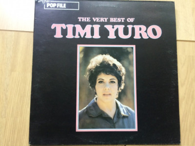 Timi Yuro very best of disc vinyl lp selectii muzica pop soul funk UK 1980 VG+ foto