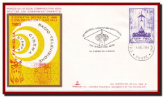 Vatican 1969 - Ziua Mondiala a Comunicatiilor Sociale, plic cu stampila speciala foto