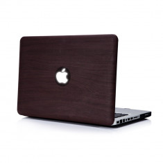 Carcasa MacBook Pro 13 cu CD A1278 (lemn inchis) Hard Case Soft Touch foto