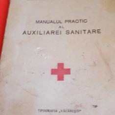 Societatea nationala de Cruce Rosie, Manualul practic al auxiliarei sanitare