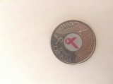 MONEDA ANIVERSARA - LUPTA IMPOTRIVA CANCERULUI (CANADA) - COLOR