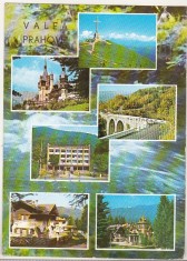 bnk cp Valea Prahovei - Vedere - circulata - marca fixa