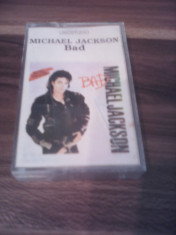 CASETA AUDIO MICHAEL JACKSON-BAD foto