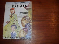 EXILATA - PEARL BUCK ( editie veche, 315 pagini ) * foto