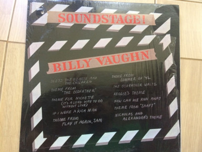 billy vaughn soundstage disc vinyl lp muzica Pop theme Stage Screen USA 1972 foto