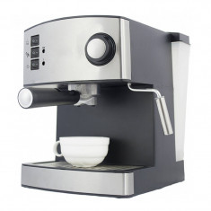 Espressor Zephyr, 15 bar, 1.6 L, 850 W, Argintiu/Negru foto