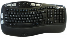 Tastatura Logitech Wireless K350, USB, Layout germana foto
