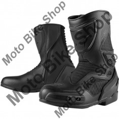 MBS Ghete moto Icon Overlord Stealth, negru, 43, Cod Produs: 34030587PE foto