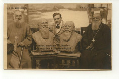 I. Dimitriu Barlad, Episcopul Ciorogariu si patriarhul Miron Cristea, dedicatie foto