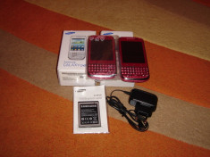 SAMSUNG GALAXY CHAT B5330 PINK NOI LA CUTIE - 189 LEI !!! foto