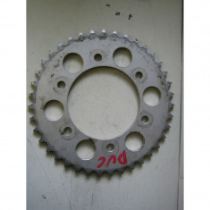 Pinion coroana transmisie spate motocicleta foto